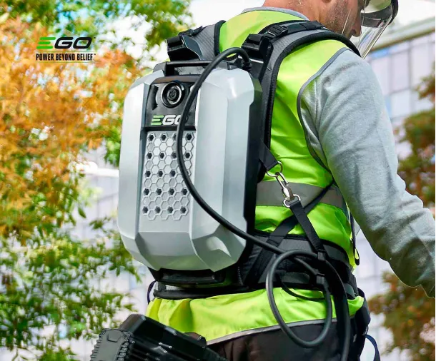 Batería de mochila EGO BAX1500, de litio de 56V paraprofesionales