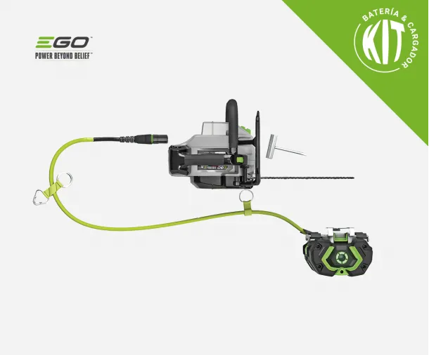 Motosierra profesional a batería EGO CSX3002 para poda diaria
